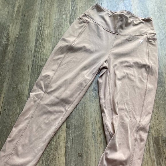 Blush Pink Gymshark Leggings - Picture 1 of 7